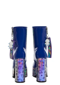 Koi Footwear Boots|Platforms*Spaceman Supernova Platform Boots