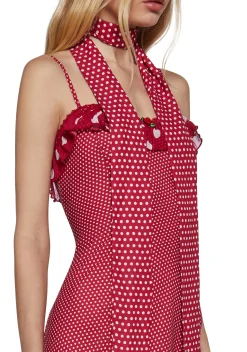 Sugar Thrillz Dresses|Plus*Spanish Sunset Asymmetrical Midi Dress