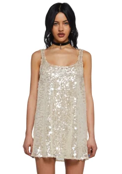 Current Mood Dresses|Mini Dresses*Sparkle And Poise Mini Dress