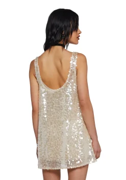 Current Mood Dresses|Mini Dresses*Sparkle And Poise Mini Dress