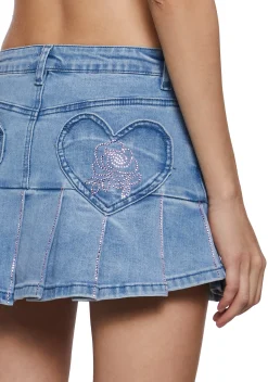 Sugar Thrillz Bottoms|Skirts*Sparkle Beauty Mini Skirt