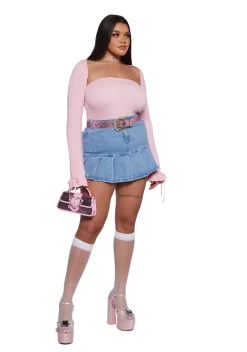 Sugar Thrillz Bottoms|Skirts*Sparkle Beauty Mini Skirt