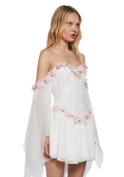 Sugar Thrillz Dresses|Mini Dresses*Sparkling Enchantment Mini Dress - White