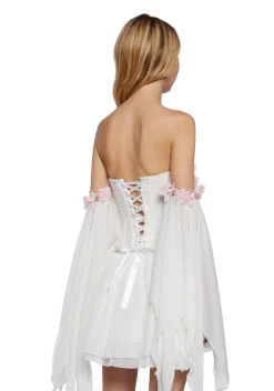 Sugar Thrillz Dresses|Mini Dresses*Sparkling Enchantment Mini Dress - White