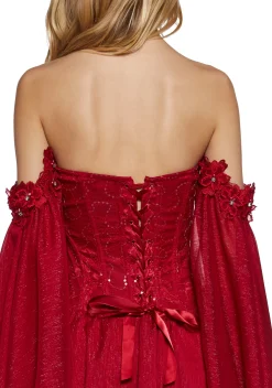 Sugar Thrillz Dresses|Mini Dresses*Sparkling Enchantment Mini Dress - Red