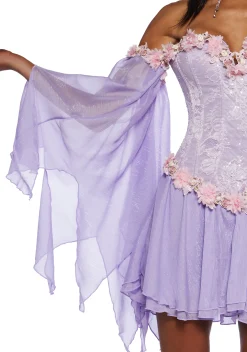 Sugar Thrillz Dresses|Mini Dresses*Sparkling Enchantment Mini Dress - Purple