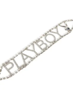 Playboy by Dolls Kill Jewelry*Sparkling Nights Rhinestone Choker