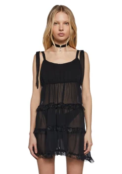 Widow Dresses|Plus*Spells And Interludes Babydoll Dress
