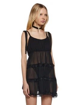 Widow Dresses|Plus*Spells And Interludes Babydoll Dress