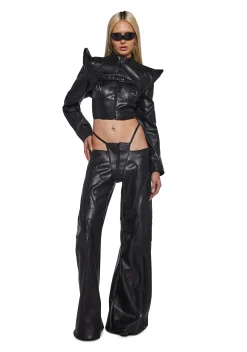 Namilia Outerwear*Spike Moto Bolero Jacket