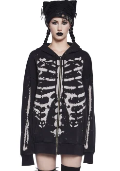 Trickz N' Treatz Outerwear|Sweatshirts & Hoodies*Spine Chiller Zip-Up Hoodie