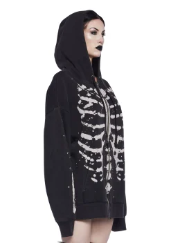 Trickz N' Treatz Outerwear|Sweatshirts & Hoodies*Spine Chiller Zip-Up Hoodie