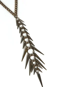 DARKER WAVS Jewelry*SPINED NECKLACE