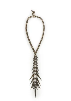 DARKER WAVS Jewelry*SPINED NECKLACE