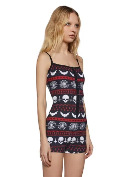 Widow Jumpsuits & Rompers|Plus*Spooky Loves Thermal Romper
