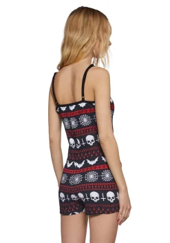 Widow Jumpsuits & Rompers|Plus*Spooky Loves Thermal Romper