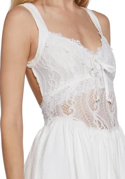 x_Sky to Moon Dresses*Spring Fever Lace Dress