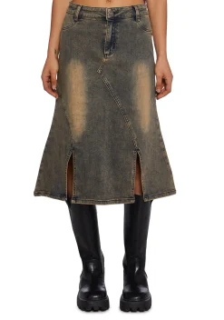 dELiA*s by Dolls Kill Bottoms|Skirts*Stand On Business Midi Skirt
