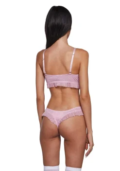 Sugar Thrillz Lingerie|Plus*Star Class Lingerie Set - Pink