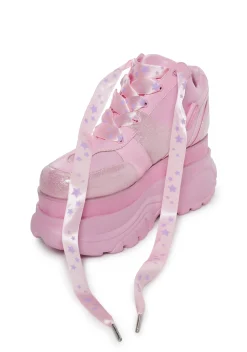 Sugar Thrillz Other Shit*Star Ribbon Shoe Laces