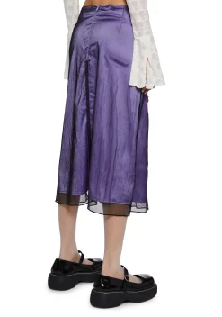 dELiA*s by Dolls Kill Bottoms|Skirts*Staring Problem Layered Midi Skirt