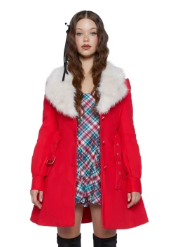 Sugar Thrillz Outerwear*Starry Delight Twill Coat
