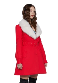 Sugar Thrillz Outerwear*Starry Delight Twill Coat