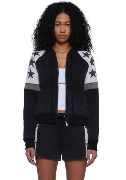 Current Mood Outerwear|Sweatshirts & Hoodies*Starry Zip Up Hoodie