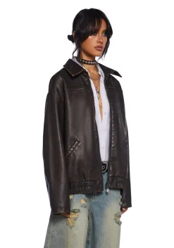 dELiA*s by Dolls Kill Outerwear|Plus*State Of Yearning Bomber Jacket