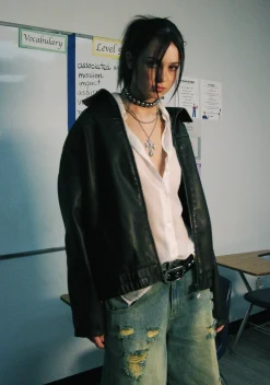 dELiA*s by Dolls Kill Outerwear|Plus*State Of Yearning Bomber Jacket
