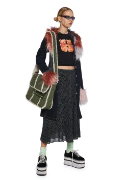 dELiA*s by Dolls Kill Bottoms|Skirts*Static Buzz Midi Skirt