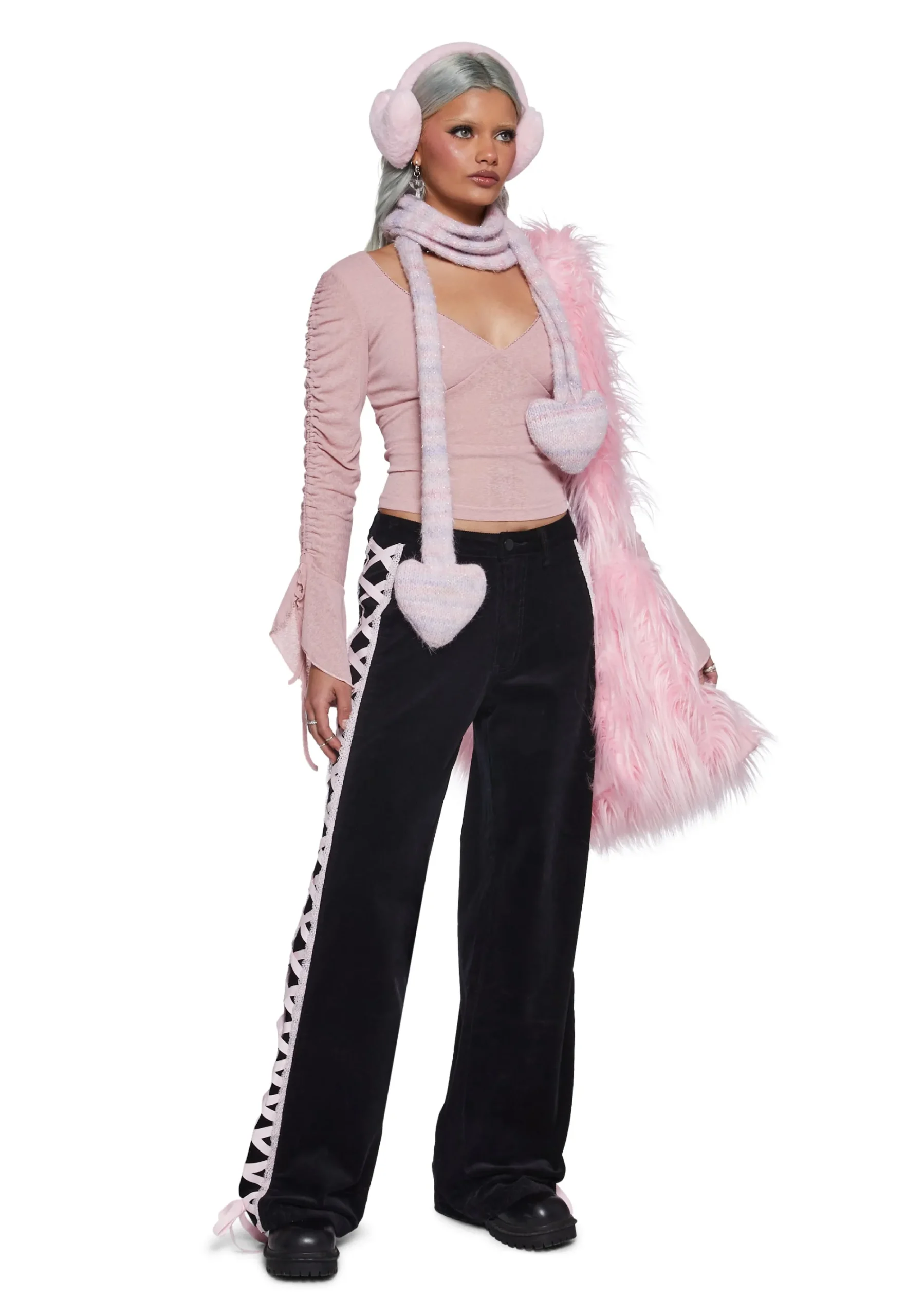 Sugar Thrillz Bottoms|Pants*Stay In Love Corduroy Pants