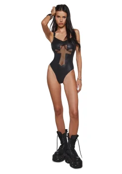 Widow Swim|Plus*Steel And Ice One Piece Swimsuit