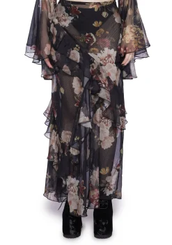 Widow Bottoms|Skirts*Still Missed Maxi Skirt - Floral
