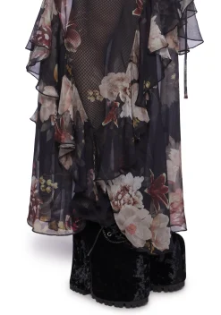 Widow Bottoms|Skirts*Still Missed Maxi Skirt - Floral