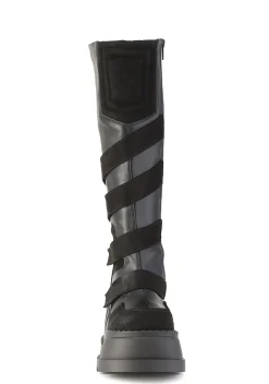Demonia Boots*Stomp-228 Knee High Boots