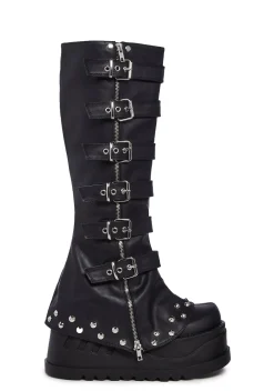 Demonia Boots|Platforms*Stomp-223 Platform Boots