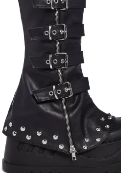 Demonia Boots|Platforms*Stomp-223 Platform Boots