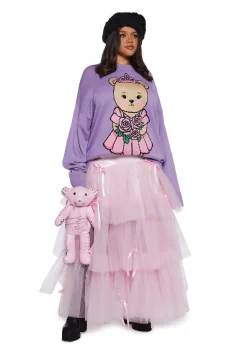 Sugar Thrillz Tops|Plus*Storybook Sweetness Intarsia Sweater