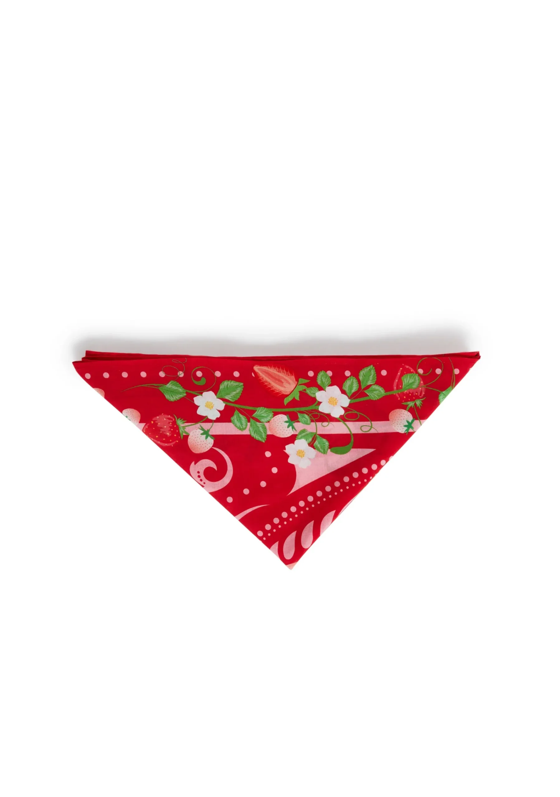 x_Dolls Kill Hair Accessories*Strawberry Handkerchief Bandana