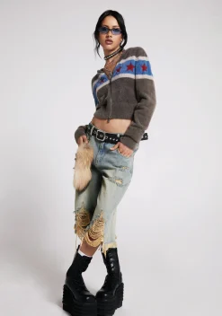 Current Mood Bottoms|Shorts*Streetwise Maven Denim Shorts - Blue