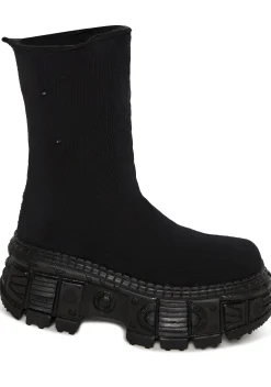 New Rock Boots|Platforms*Stretch Sock Platform Boots