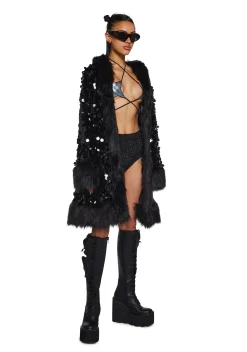 Club Exx Tops*Strobelight Redux Crop Top