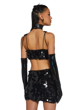 Club Exx Bottoms|Skirts*Strobelight Redux Mini Skirt