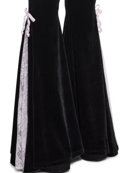 Sugar Thrillz Bottoms|Pants*Stroke Of Midnight Velvet Flares