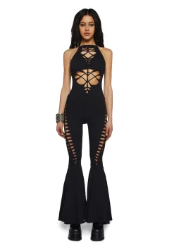 Current Mood Jumpsuits & Rompers|Plus*Submerged Ecstasy Cut Out Jumpsuit