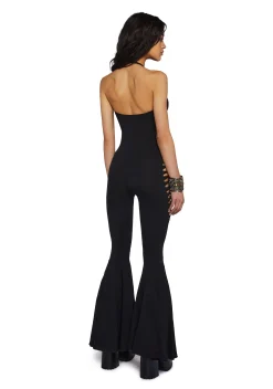 Current Mood Jumpsuits & Rompers|Plus*Submerged Ecstasy Cut Out Jumpsuit