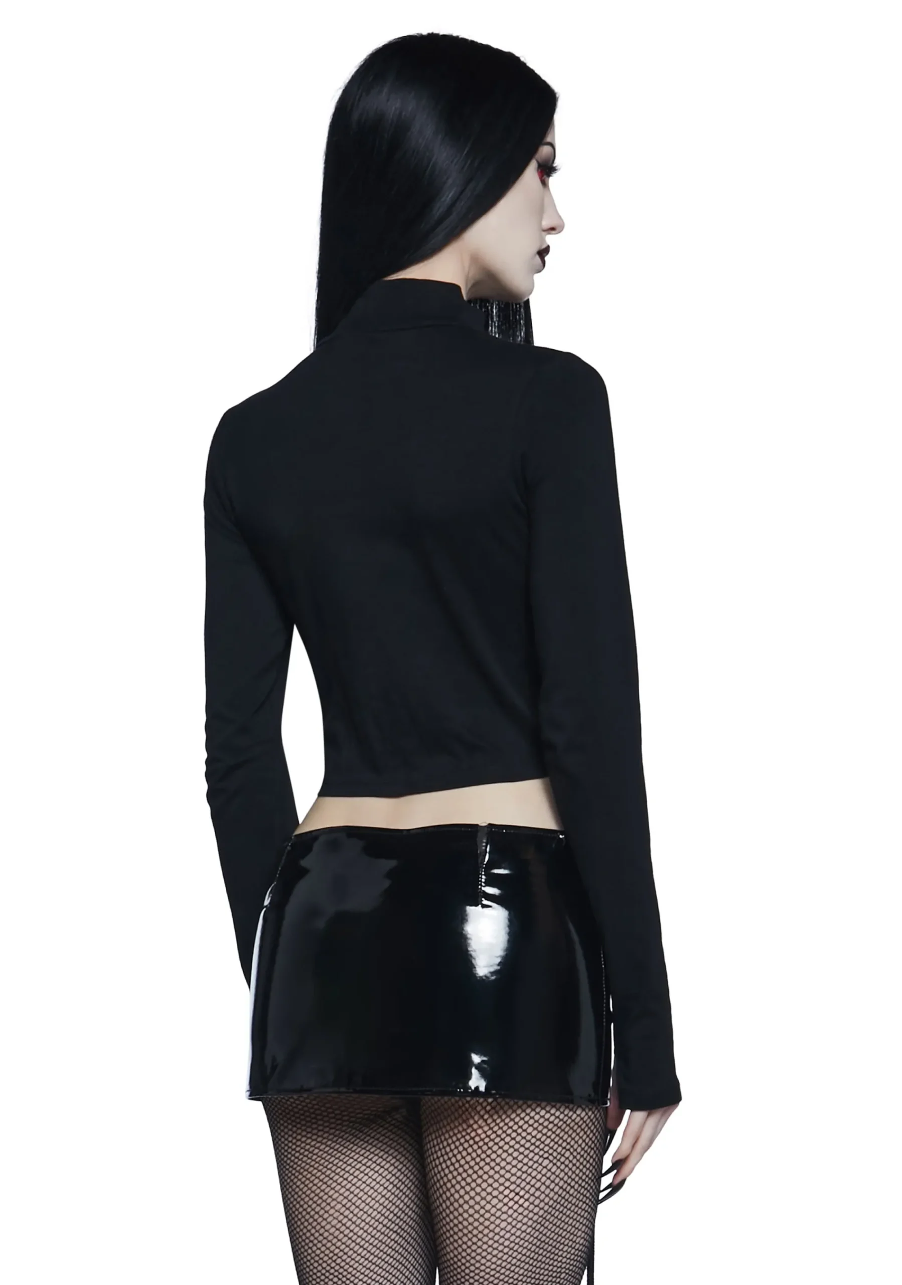 Widow Tops*Sucks To Be U Mock Neck Tee