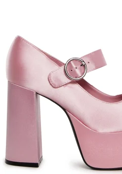 Sugar Thrillz Heels|Mary Janes*Sugar Coated Secrets Platform Mary Janes