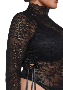 Current Mood Tops|Plus*Sultry Provocations Lace Bodysuit